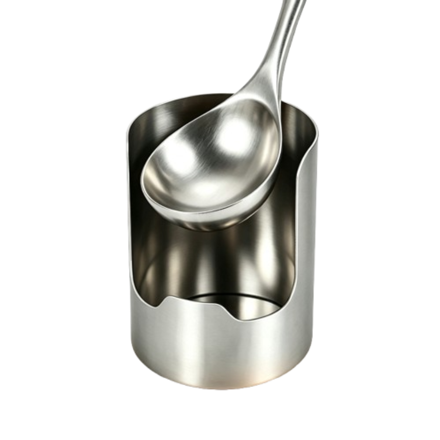 Stainless steel spoon kitchenware rack for storing tableware