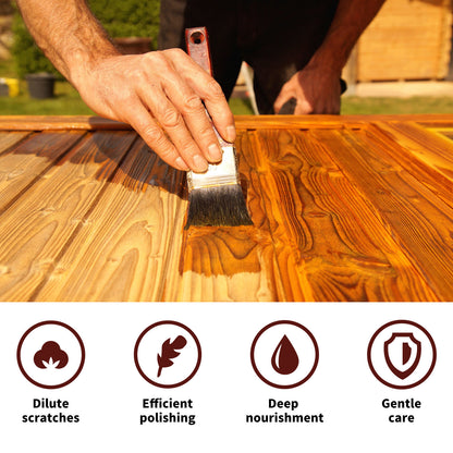Floor wood cleaner, furniture oil wood polishing agent