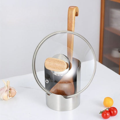 Stainless steel spoon kitchenware rack for storing tableware