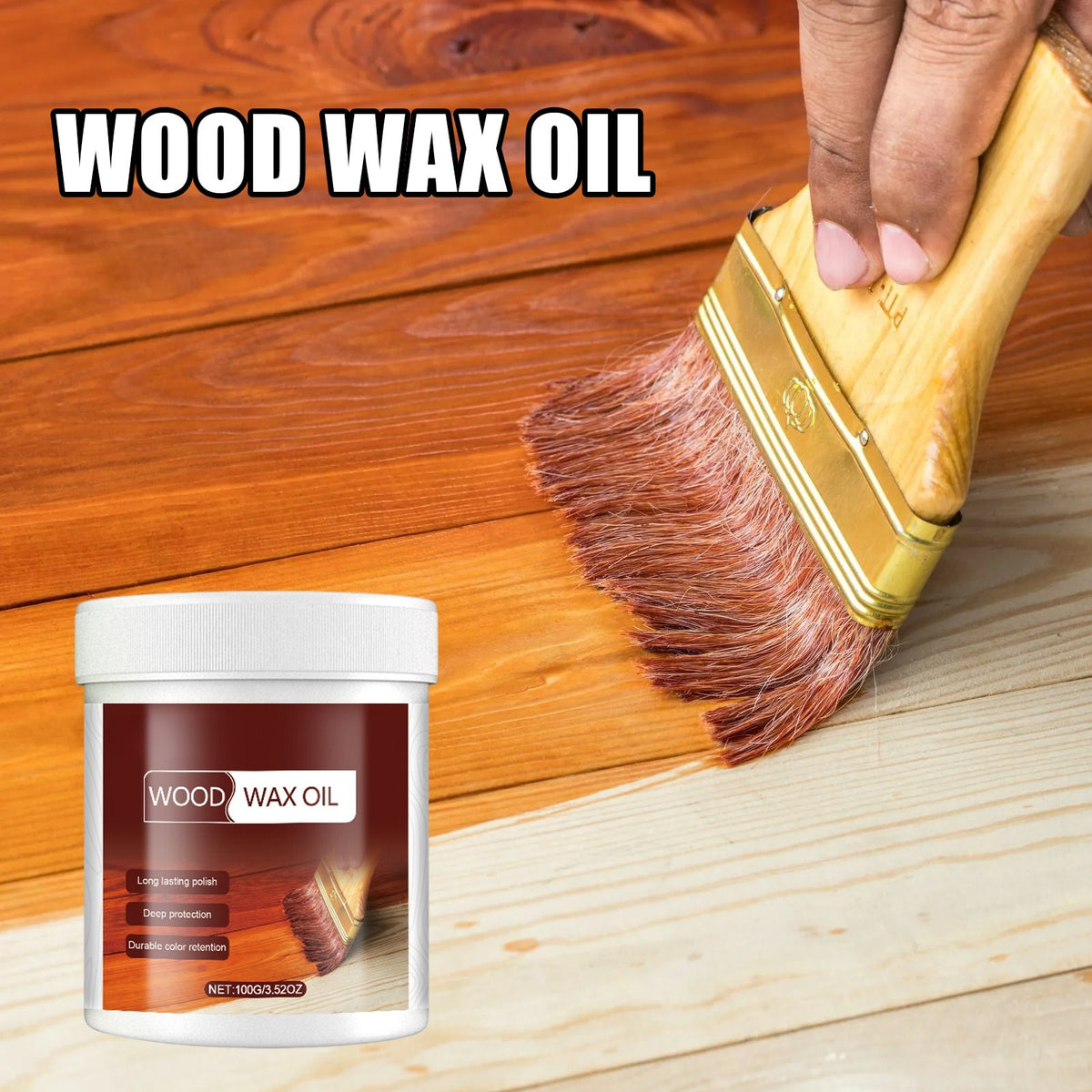 Floor wood cleaner, furniture oil wood polishing agent