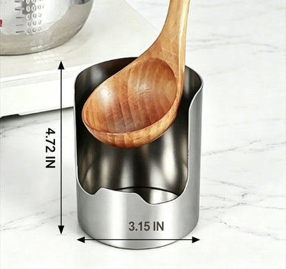 Stainless steel spoon kitchenware rack for storing tableware